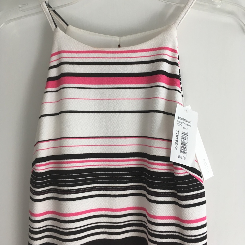 NWT sleeveless Aqua  skater dress